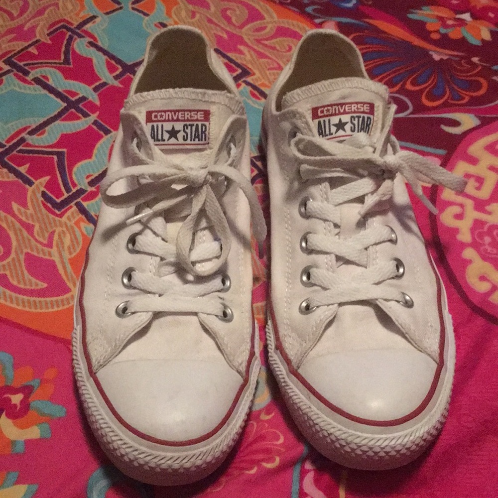 Classic White Converse
